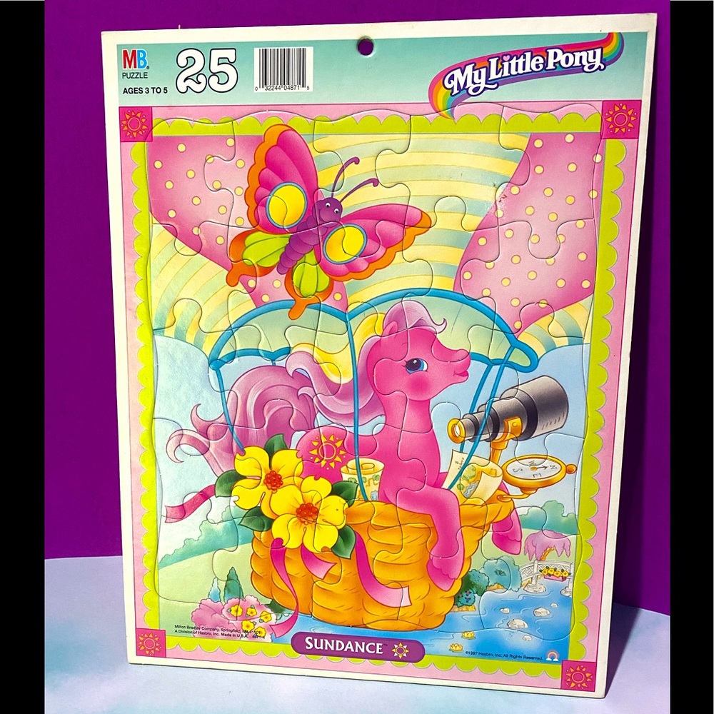 MY LITTLE PONY G2 VINTAGE 1997 SUNDANCE PUZZLE 25 PIECE Milton Bradley